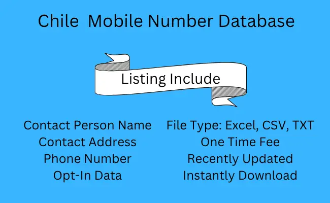 Chile Mobile Number Database